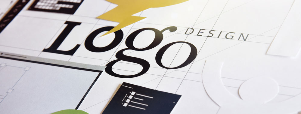 logo design concept on paper